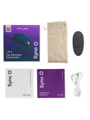 WE VIBE SYNC O VIBRADOR FLEXIBLE CONTROL REMOTO VERDE OSCURO