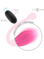 INTENSE JANICE VIBRADOR U DOBLE ESTIMULACION 10 VIBRACIONES ROSA CONTROL REMOTO
