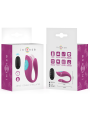 INTENSE ANNIE ESTIMULADOR VIBRADOR FORMA DE U MORADO CONTROL REMOTO