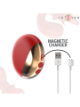 INTENSE MARIAH VIBRADOR ESTIMULADOR EN FORMA DE U 10 VIBRACIONES ROJO