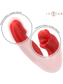 INTENSE NATHY VIBRADOR DOBLE CON BOCA ESTIMULADORA MULTIFUNCION ROJO