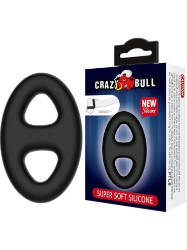 CRAZY BULL ANILLO DOBLE SILICONA OVALADO