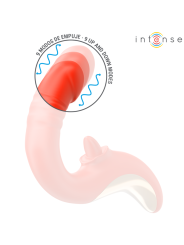 INTENSE PAULINA VIBRADOR ESTIMULADOR EN FORMA DE U ROJO