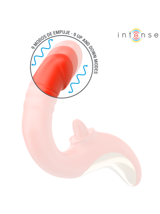 INTENSE PAULINA VIBRADOR ESTIMULADOR EN FORMA DE U ROJO