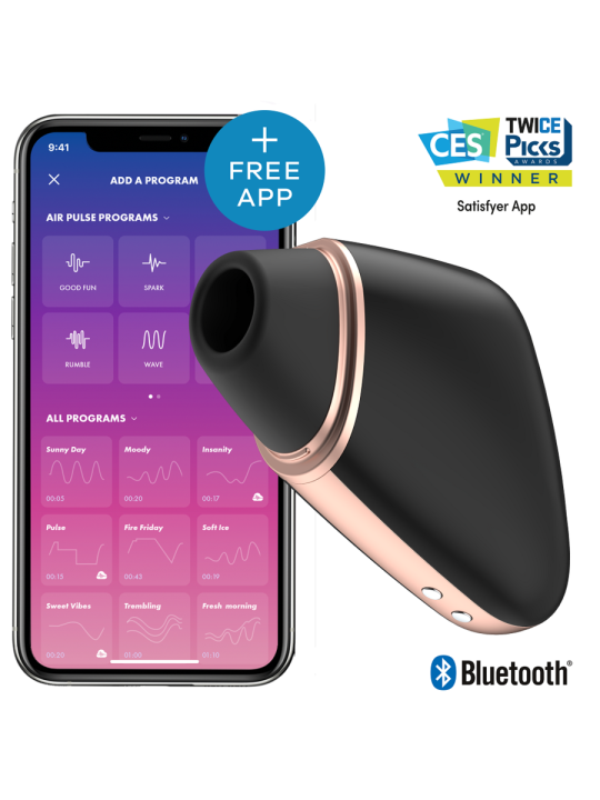 SATISFYER LOVE TRIANGLE ESTIMULADOR Y VIBRADOR BLANCO