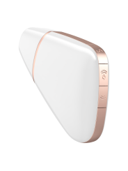 SATISFYER LOVE TRIANGLE ESTIMULADOR Y VIBRADOR BLANCO