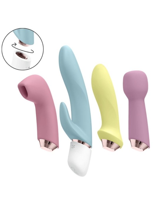 SATISFYER MARVELOUS FOUR SET VIBRADOR SUCCIONADOR