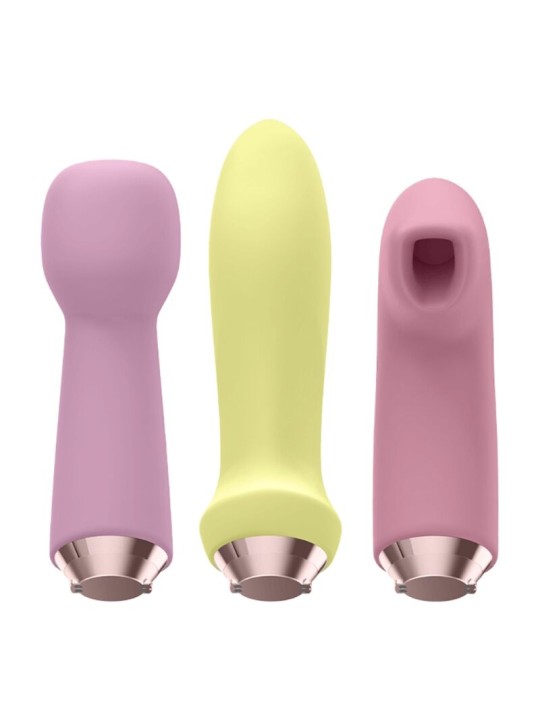 SATISFYER MARVELOUS FOUR SET VIBRADOR SUCCIONADOR