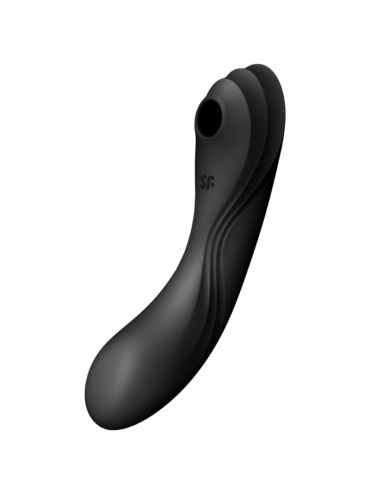 SATISFYER CURVY TRINITY 4 ESTIMULADOR Y VIBRADOR NEGRO