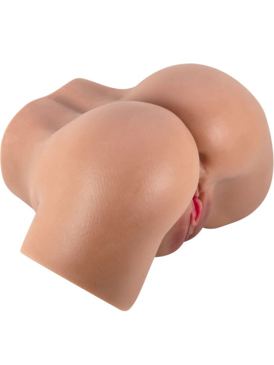 CRAZY BULL HAILEY TRASERO VIBRADOR CON VAGINA Y ANO REALISTICO CONTROL REMOTO