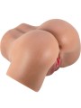 CRAZY BULL HAILEY TRASERO VIBRADOR CON VAGINA Y ANO REALISTICO CONTROL REMOTO