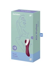 SATISFYER DUAL CRUSH ESTIMULADOR Y VIBRADOR