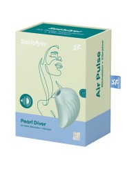 SATISFYER PEARL DIVER ESTIMULADOR Y VIBRADOR VIOLETA