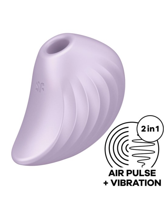 SATISFYER PEARL DIVER ESTIMULADOR Y VIBRADOR VIOLETA