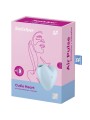SATISFYER CUTIE HEART ESTIMULADOR Y VIBRADOR AZUL