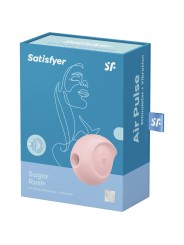 SATISFYER SUGAR RUSH ESTIMULADOR Y VIBRADOR ROSA