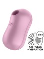 SATISFYER COTTON CANDY ESTIMULADOR Y VIBRADOR LILA