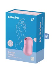 SATISFYER COTTON CANDY ESTIMULADOR Y VIBRADOR LILA