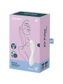 SATISFYER CURVY TRINITY 5 ESTIMULADOR Y VIBRADOR APP AZUL