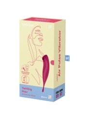 SATISFYER TWIRLING PRO ESTIMULADOR Y VIBRADOR APP VERDE