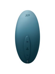 SATISFYER VULVA LOVER 2 ESTIMULADOR Y VIBRADOR AZUL