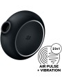 SATISFYER PRO TO GO 3 ESTIMULADOR Y VIBRADOR DOBLE NEGRO