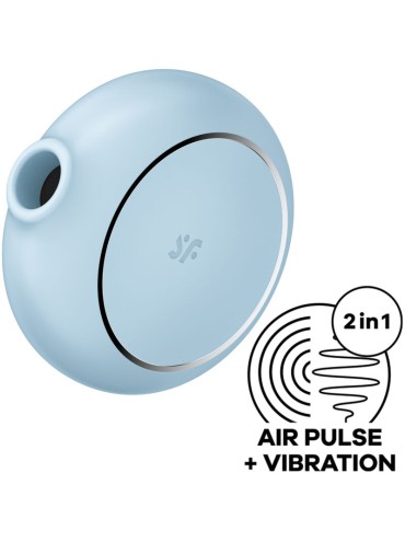 SATISFYER PRO TO GO 3 ESTIMULADOR Y VIBRADOR DOBLE NEGRO