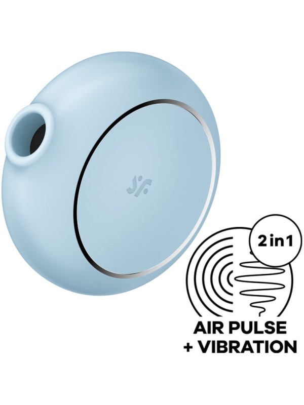 SATISFYER PRO TO GO 3 ESTIMULADOR Y VIBRADOR DOBLE NEGRO