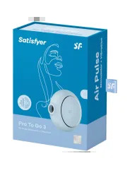 SATISFYER PRO TO GO 3 ESTIMULADOR Y VIBRADOR DOBLE NEGRO