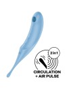 SATISFYER TWIRLING PRO ESTIMULADOR Y VIBRADOR ROJO