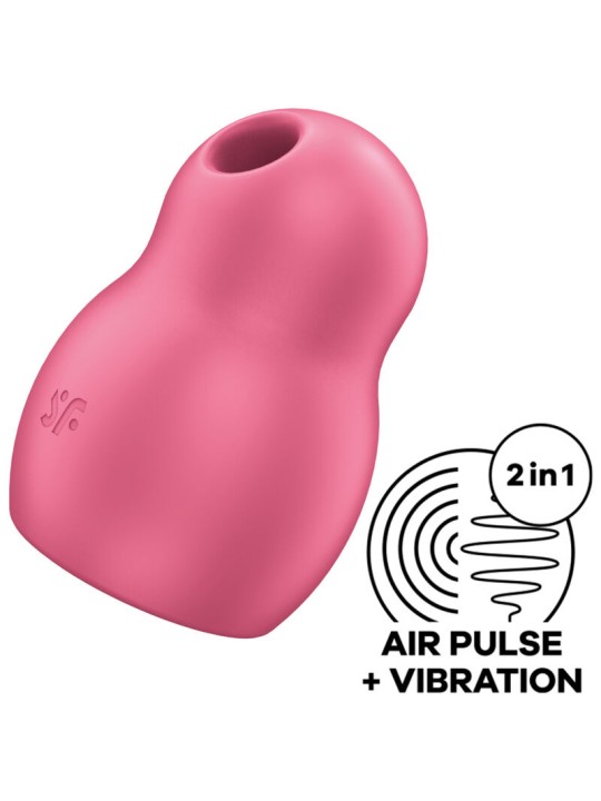 SATISFYER PRO TO GO 1 ESTIMULADOR Y VIBRADOR DOBLE VERDE