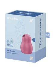 SATISFYER PRO TO GO 1 ESTIMULADOR Y VIBRADOR DOBLE VERDE