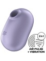 SATISFYER PRO TO GO 2 ESTIMULADOR Y VIBRADOR DOBLE BEIGE