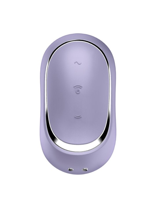 SATISFYER PRO TO GO 2 ESTIMULADOR Y VIBRADOR DOBLE BEIGE