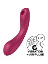 SATISFYER CURVE TRINITY 1 AIR PULSE VIBRATION GRIS