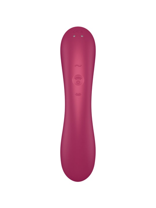 SATISFYER CURVE TRINITY 1 AIR PULSE VIBRATION GRIS