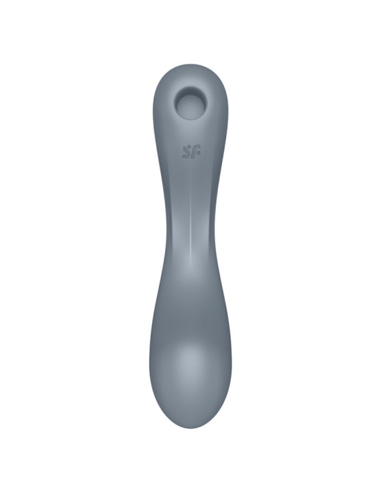 SATISFYER CURVE TRINITY 1 AIR PULSE VIBRATION GRIS