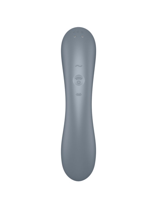SATISFYER CURVE TRINITY 1 AIR PULSE VIBRATION GRIS