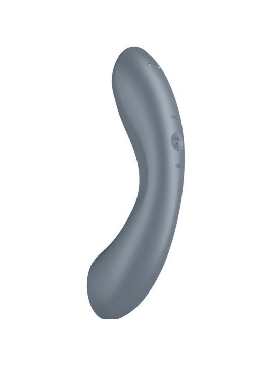 SATISFYER CURVE TRINITY 1 AIR PULSE VIBRATION GRIS