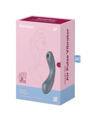 SATISFYER CURVE TRINITY 1 AIR PULSE VIBRATION GRIS