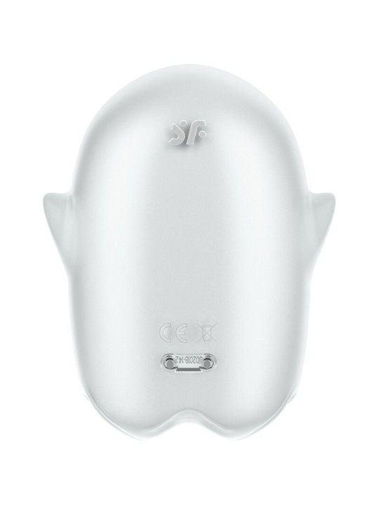 SATISFYER GLOWING GHOST AIR PULSE VIBRADOR AMARILLO