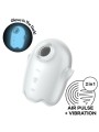 SATISFYER GLOWING GHOST AIR PULSE VIBRADOR AMARILLO