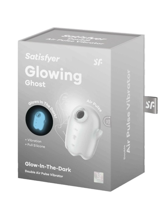 SATISFYER GLOWING GHOST AIR PULSE VIBRADOR AMARILLO
