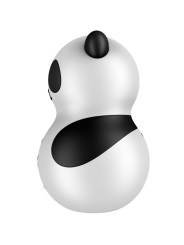 SATISFYER POCKET PANDA ESTIMULADOR VIBRADOR BLANCO Y NEGRO