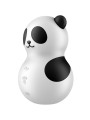 SATISFYER POCKET PANDA ESTIMULADOR VIBRADOR BLANCO Y NEGRO