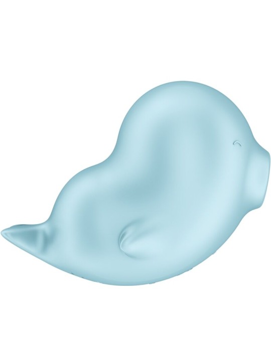 SATISFYER SASSY SEAL ESTIMULADOR VIBRADOR AZUL