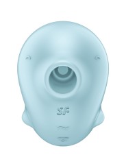 SATISFYER SASSY SEAL ESTIMULADOR VIBRADOR AZUL
