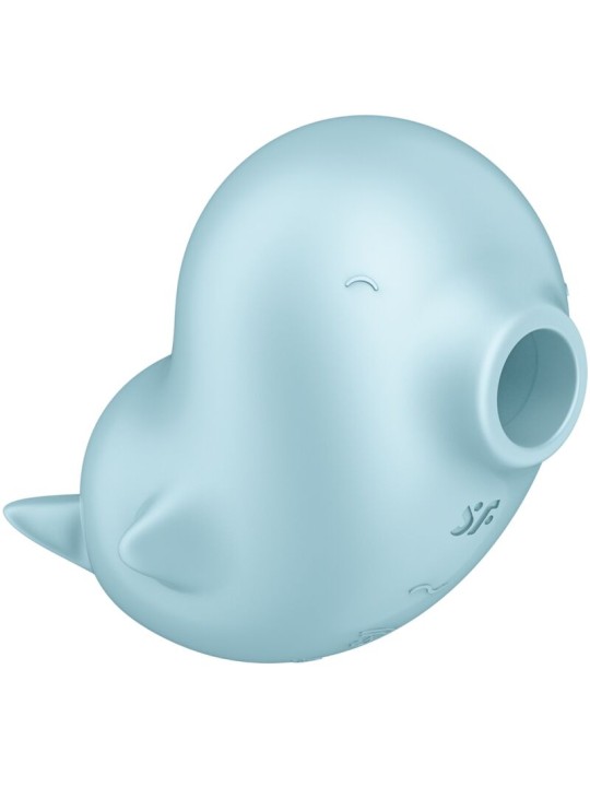 SATISFYER SASSY SEAL ESTIMULADOR VIBRADOR AZUL