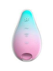 SATISFYER MERMAID VIBES ESTIMULADOR VIBRADOR MENTA Y ROSA