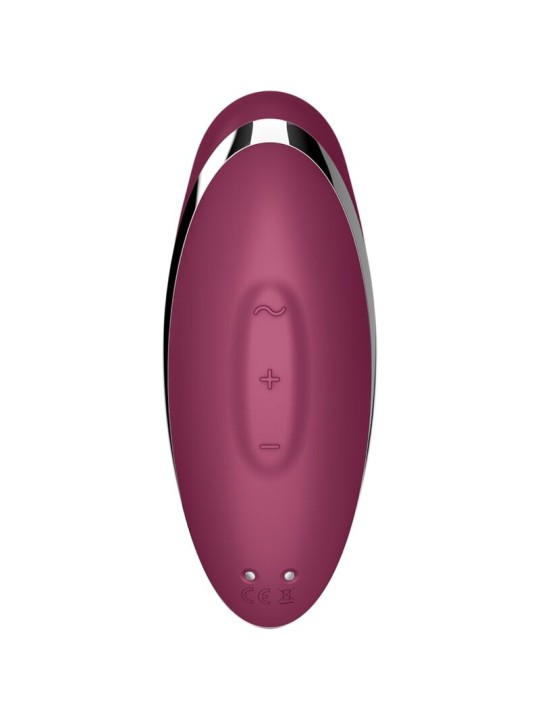 SATISFYER TAP CLIMAX 2 VIBRADOR ESTIMULADOR ROJO